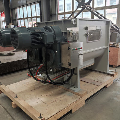 Three-Drives Two-Z-Formed-Shafts Soap Mixer Machine for Chemical Material Processing
