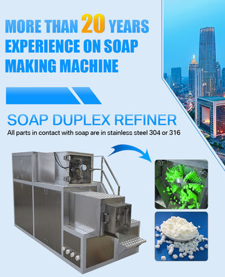 Low Consumption Soap Making Machine Soap Single-Worm Refiner Plodder Machine