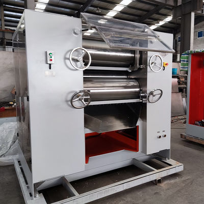3000 KG Per Hour Fully Automatic Industrial Three Roll Mill Triple Roller Mill Machine